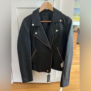 NWT! Blank NYC Faux Leather Motorcycle Jacket